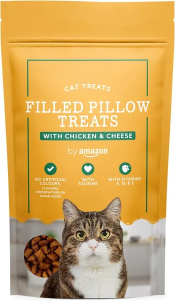 Pocket Cushion Cat Treats - Chicken & Cheese
