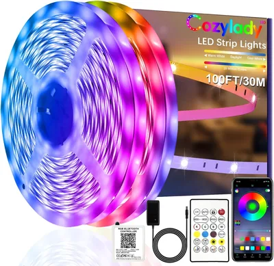 Cozylady 30m RGB LED Strip Lights Music Sync APP Control Best Deal