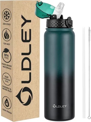 OLDLEY Stainless Steel Water Bottle 1L 13% Off