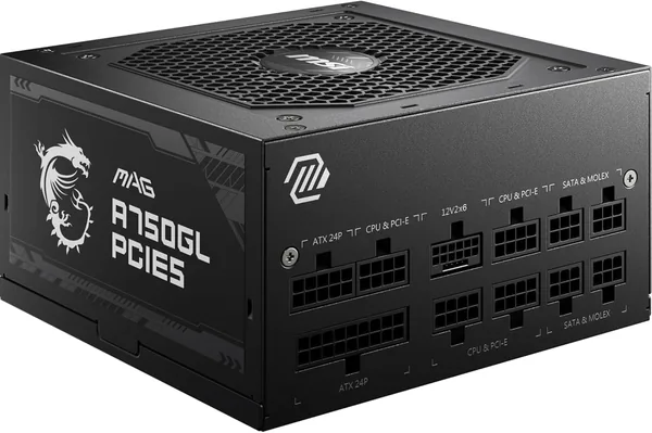 MSI MAG A750GL 750W 80+ Gold Fully Modular ATX PCIe 5.0