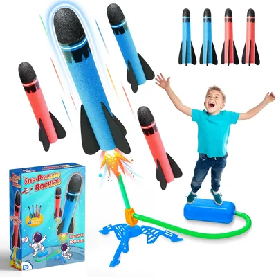 Happygolucky Buiten Spellen voor Kinderen, Raket Speelgoed voor Jongens, Geschenk voor 4-12 Jaar, Spellen voor 4, 5, 6, 7-12 Jaar
