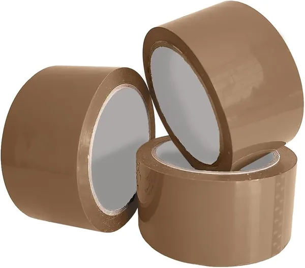 ARVO Brown Packing Tape 3 Rolls