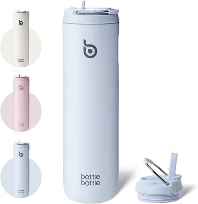 Bottle Bottle Stainless Steel Water Bottle 700ml with Straw & Lid Best Deal