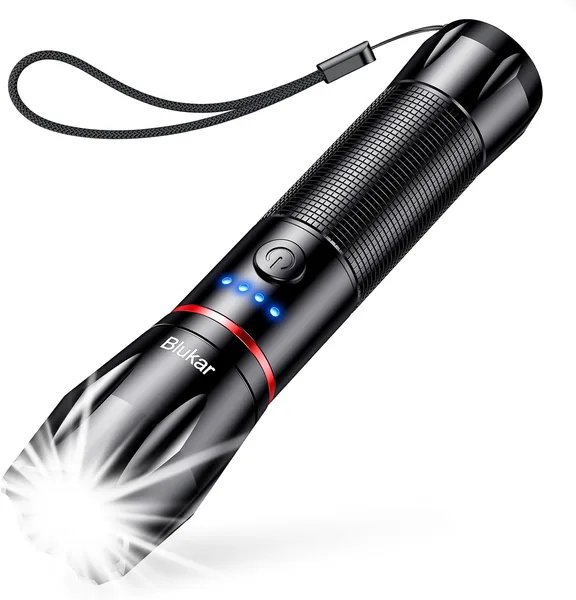 Blukar LED Torch Rechargeable