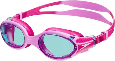 Speedo Junior Biofuse 2.0 Zwembril - Patenten Verstelbaar Anti-Mist Anti-Lek Verbeterde Pasvorm Comfortabeler - Flamingo