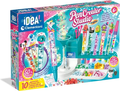 Clementoni Pen Creator Studio: Personliserat Pennmålerkit för Barn, Konst och Craft (6+)