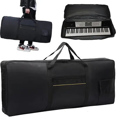 Coussin de couverture électrique portable WSNDM Oxford pour piano à 61 touches, étanche et anti-choc