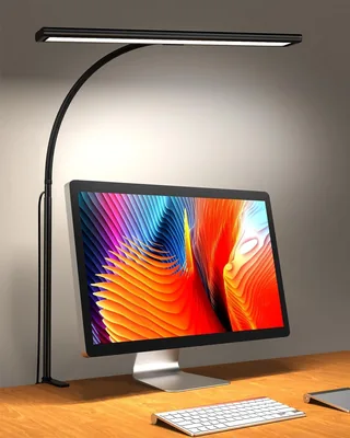 iFalarila 2024 LED Desk Lamp with Clamp - 160 Lumens, 3 Modes, Flexible, USB-Powered - Save 16% Off