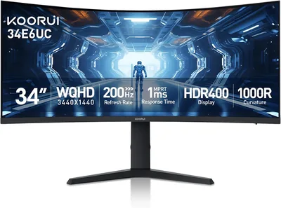 1ms HDR400 Monitor - 95% DCI-P3
