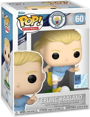 Funko POP! Piłka Nożna: Manchester City - Erling Haaland - Figurka kolekcjonerska winylowa - Ideał na prezent - OFERTA