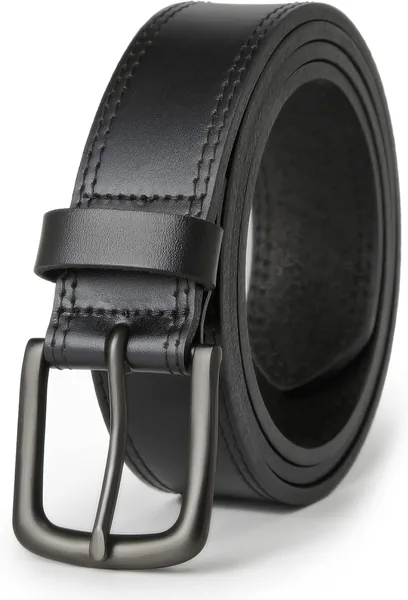 VATAN Men's Genuine Leather Casual Every Day Jean Dress Belts