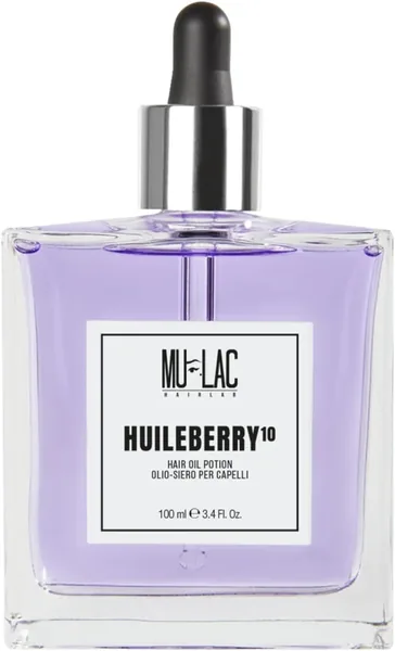 MULAC - HUILEBERRY10 - Olio per Capelli Idratante, Nutriente e Antinodo, Blend di 10 Oli Naturali, 100 ml (40% Sconto)