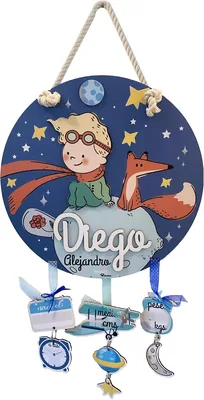 Colgante personalizado para hospital con el nombre de tu bebé