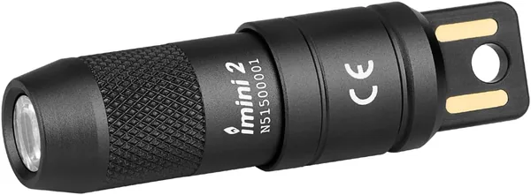 OLIGHT Imini2 ミニライト、キーチェーンライト、50ルーメン、USB充電式、瞬時点灯、小型・軽量、緊急時用、災害対策、夜道用（ブラック）
Best Deal