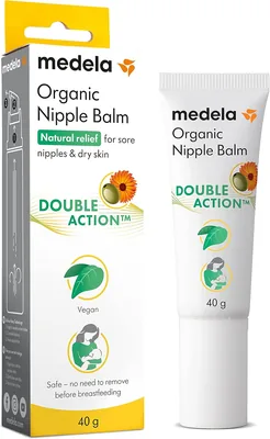 Medela Organic Nipple Cream & Pumping Lubricant - Soothes & Nourishes | Best Deal