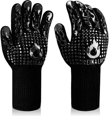 Reinalin Grillhandskar Heat-Resistent Upp till 800 C – Spar 10%