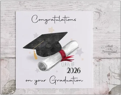 Graduation Card 2026 - Class of 2026