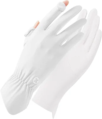 KEOYA Women UV Sun Protection Gloves Breathable Full Finger Gloves 45% Off