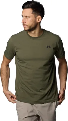 Under Armour Men's Training T-Shirt UA Cotton Short Sleeve Best Deal