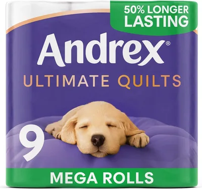 Andrex Ultimate Quilts 25% Off - 9 Mega Rolls