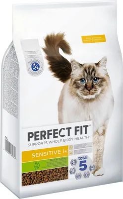 Perfect Fit Sensitive Adult 1+ Karma dla Kota, Indyk, 7 kg