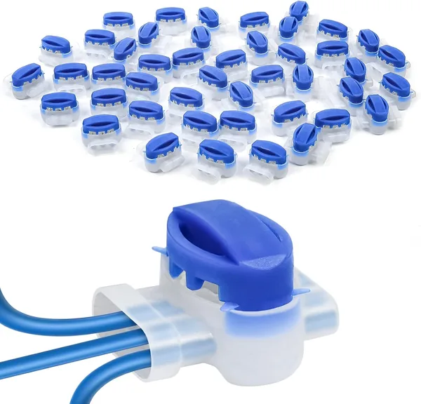 OFFCUP Kabelansluf, 45 stk. Waterdichte kabelklippa med gel, robotmålar, Anslutningsklippa