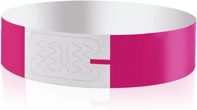 Bracelets identifiants Vicloon, 100 bracelets pour contrôle d'accès et événements sécurisés, festivals et fêtes - Meilleures affaires