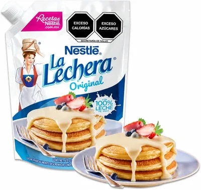 La Lechera Nestlé Original, Leche de Vaca 100% Parcialmente Descremada Condensada Azucarada Pasteurizada, 36% Off