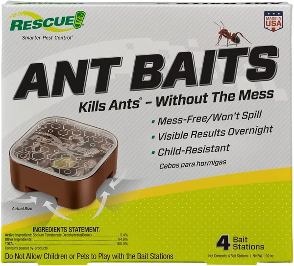 Rescue Ant Baits - 4 Bait Stations