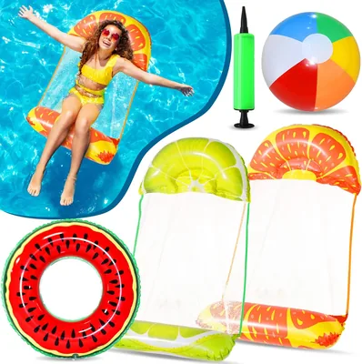 Chennyfun Pool Float Water Hammock 2 Pack Best Deal