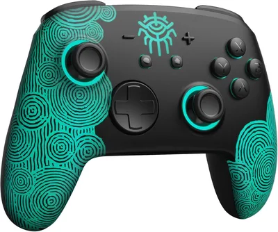 Controlador inalámbrico FUNLAB Pro para Nintendo Switch OLED/Lite con iluminación LED RGB de 7 colores