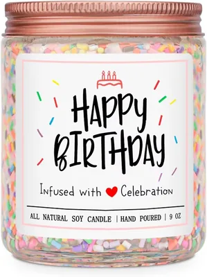 Homsolver Happy Birthday Vanilla Candles Best Deal