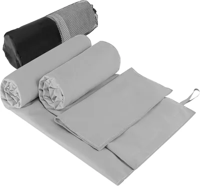 3 Toallas De Microfibra, Secado Rápido, Absorbentes y Portátiles para Viaje Ligeras