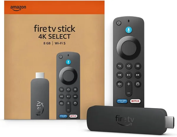 Amazon Fire TV Stick 4K Select (newest model), start streaming in 4K, AI-powered search, and free &
