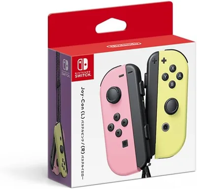 Joy-Con (L) Pastel Pink & Joy-Con (R) Pastel Yellow Pair