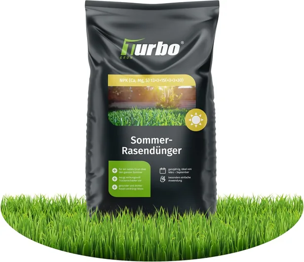 Turbogr n Lawn Fertiliser Summer 20 kg