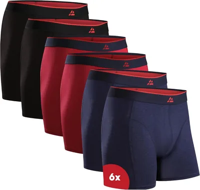 Boxer de Bambú Danish Endurance para Hombre | Boxer Briefs sin Etiqueta, Ultra Suave, Transpirable y Antihigros - Ajuste Seguro - Todos los Colores
