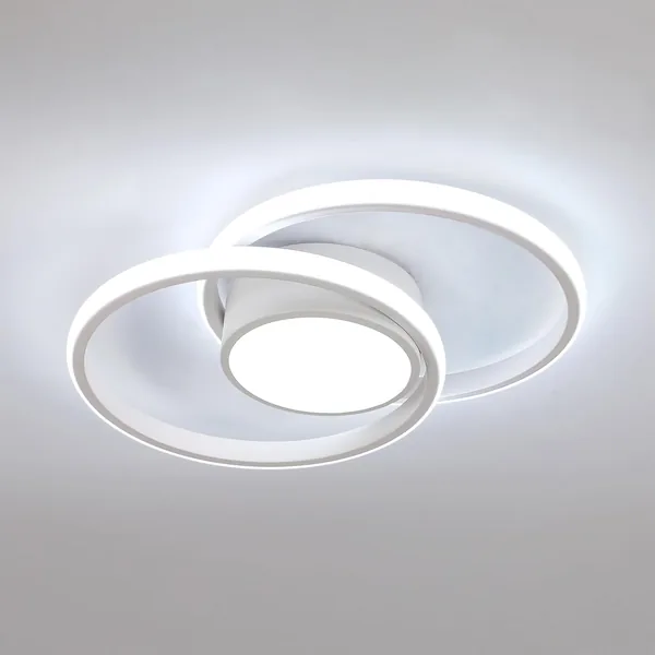 Comely Round LED Ceiling Lights 42W 4800LM Modern Design Cool White 6500K