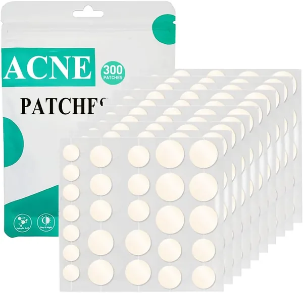 Zemolo 300 Stukken Acne Pleister, Hydrocooloid Pleister voor Acne met Tea Tree Oil - Best Deal