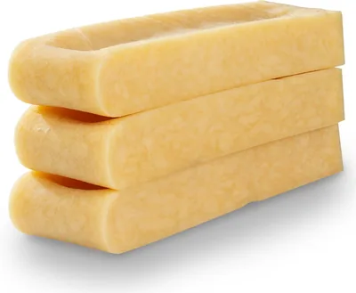 WOW BITES Premium Kaas Chewbars voor Honden - Langdurige Natuurlijke Melk Snack voor Grote Chewer - 300 g Pak