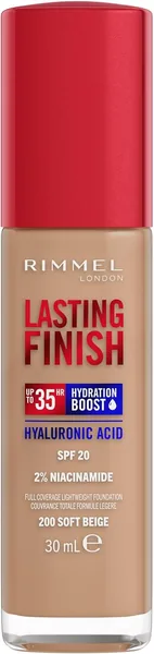 Rimmel Lasting Finish 35Hr Foundation 200 Soft Beige
