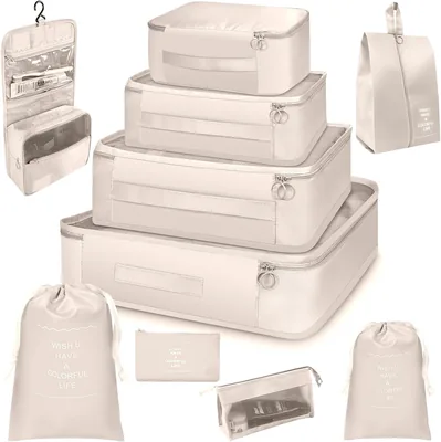 ZFWDSY Packing Cubes Set of 10 - 20% Off