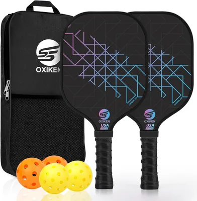 SS OXIKEN Pickleball Paddles Set of 2 29% Off