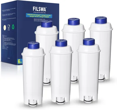 Filtre et adoucisseur d'eau compatible avec Delonghi ECAM Dinamica Magnifica S Rivelia ETAM Authentica Esam DLSC002 Machine à café - 5% de réduction