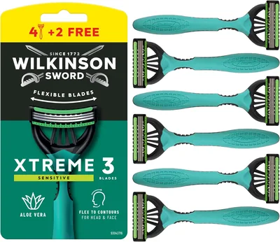 Wilkinson Sword Xtreme 3 Sensitive Maszynka do Golenia Jednorazowa