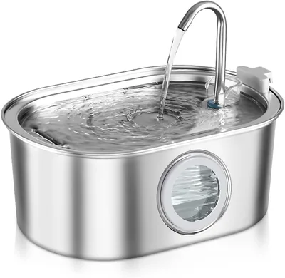 OMIPAWZ 3.2L Cat Water Fountain Stainless Steel Best Deal