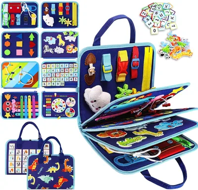 Esjay Busy Board - 15% Off Toddler Sensory Toy