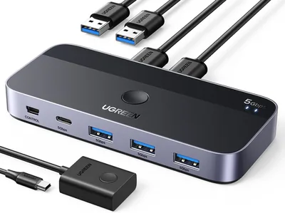 UGEN USB 3.0 Switch for 2 Computers