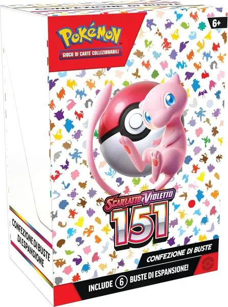 Scarlatto e Viola 151 GCC Pokémon (6 Espansioni) Edizione Italiana