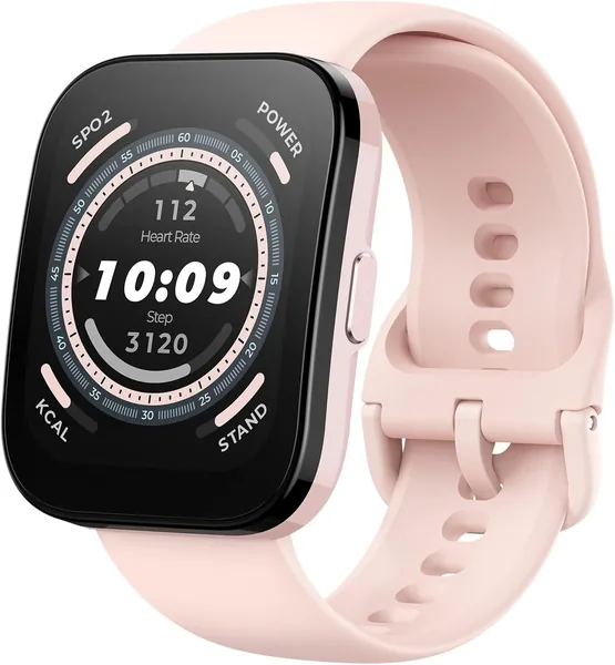 Amazfit Bip 5 Reloj Inteligente de 46mm, Pantalla Grande de 1.91", Llamadas Bluetooth, Alexa Integrada, GPS, Batería de hasta 10 Días, Smartwatch f